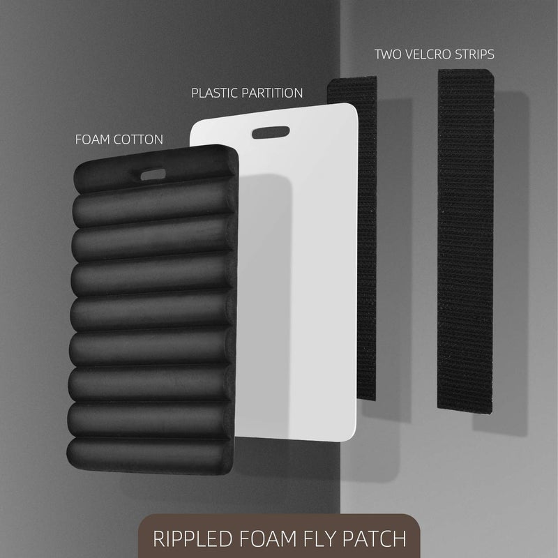 SF وسادة صيد السمك SF Fly Fishing Rippled Foam للسترة مع مشبك # 1 عبوة - Image 3